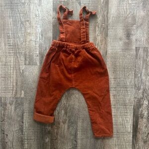 Cozy Terracotta Kids Overalls